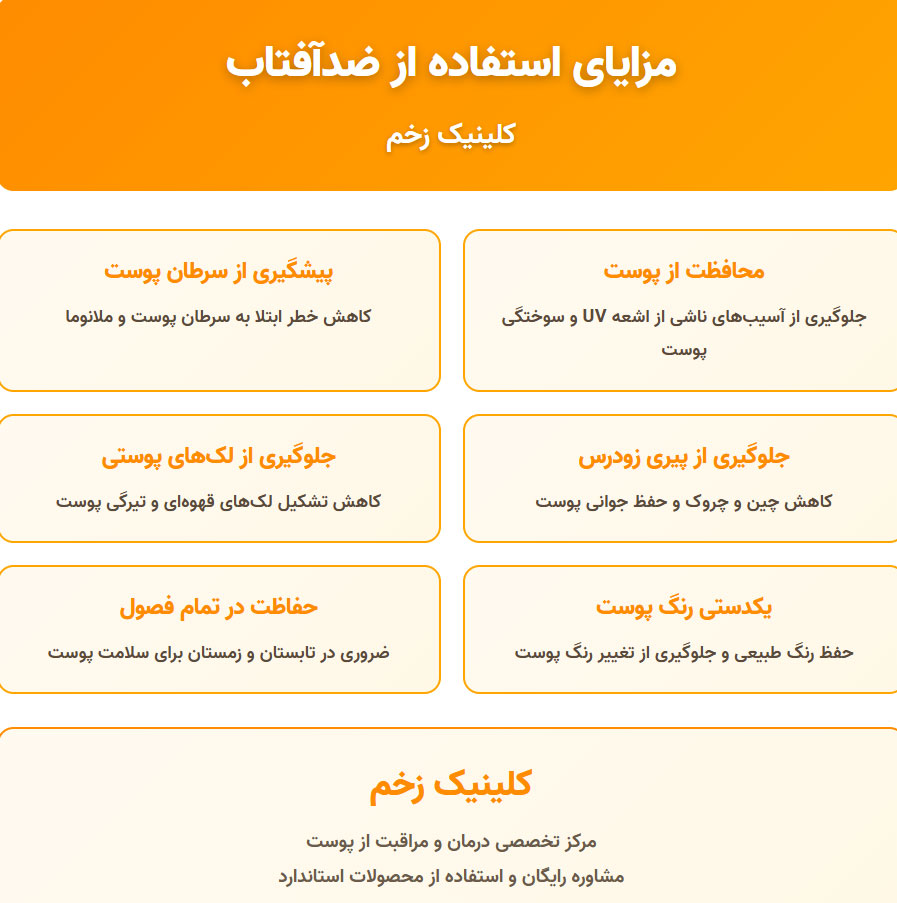چرا باید ضدآفتاب بزنیم؟