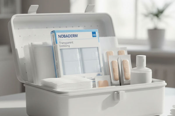 فیلم-شفاف-ضد-آب-نوبادرم-نوبا پانسمان با محصولات نوبا