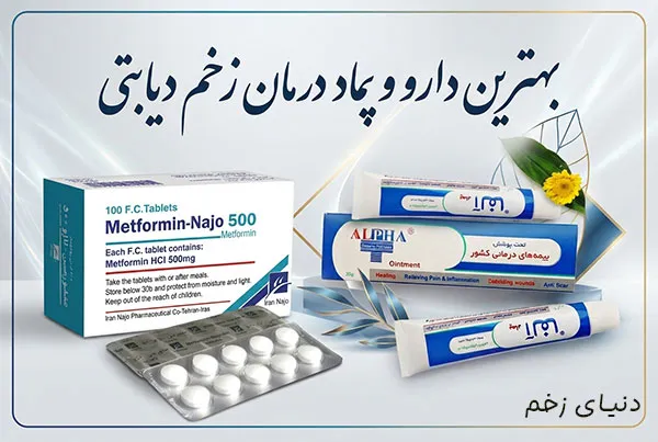 درمان و پانسمان زخم دیابتی
